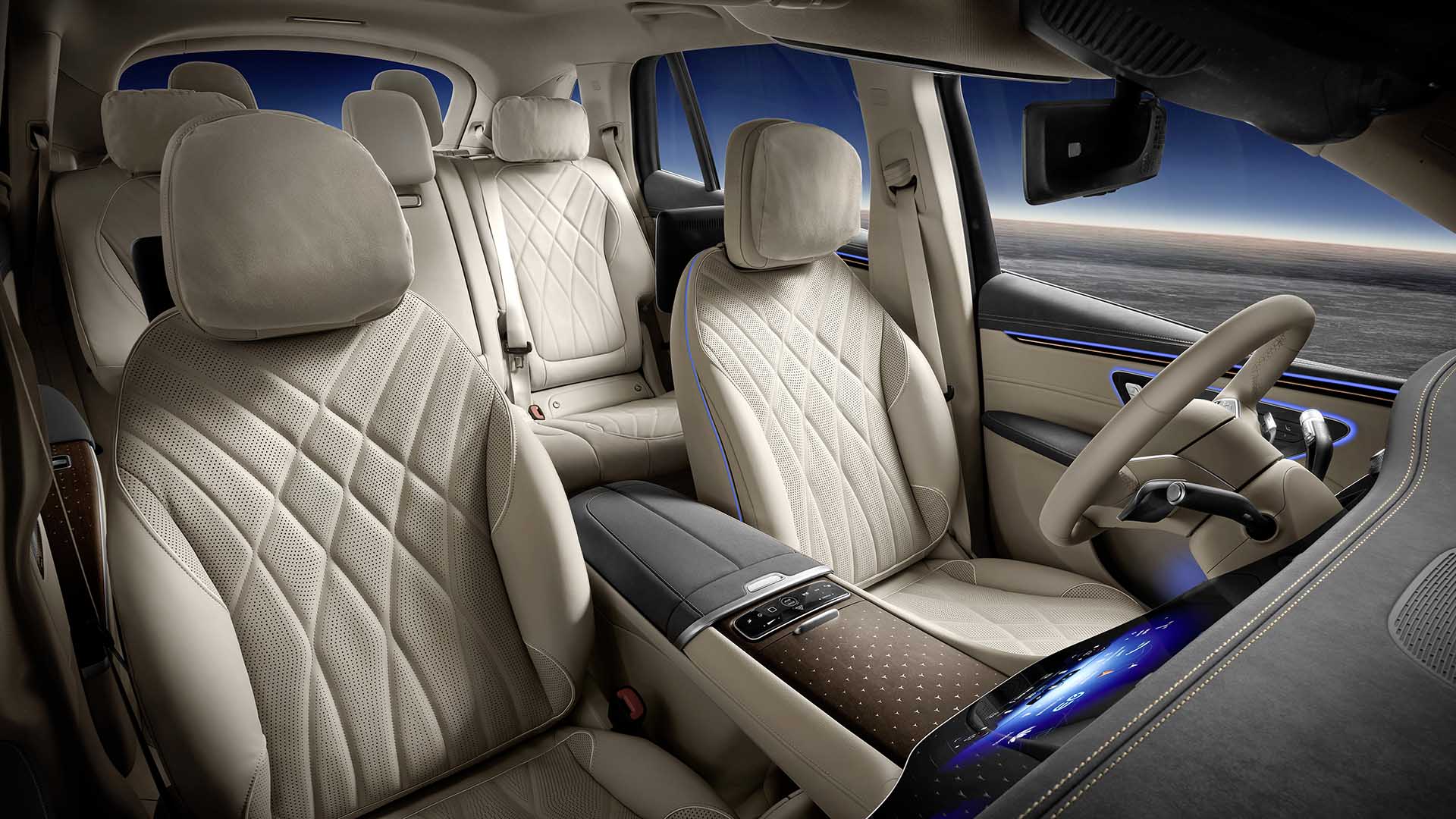 這肯定是要收的！Mercedes-EQ 正式發佈 EQS SUV 休旅車款，正 7 座路上皇宮來著～