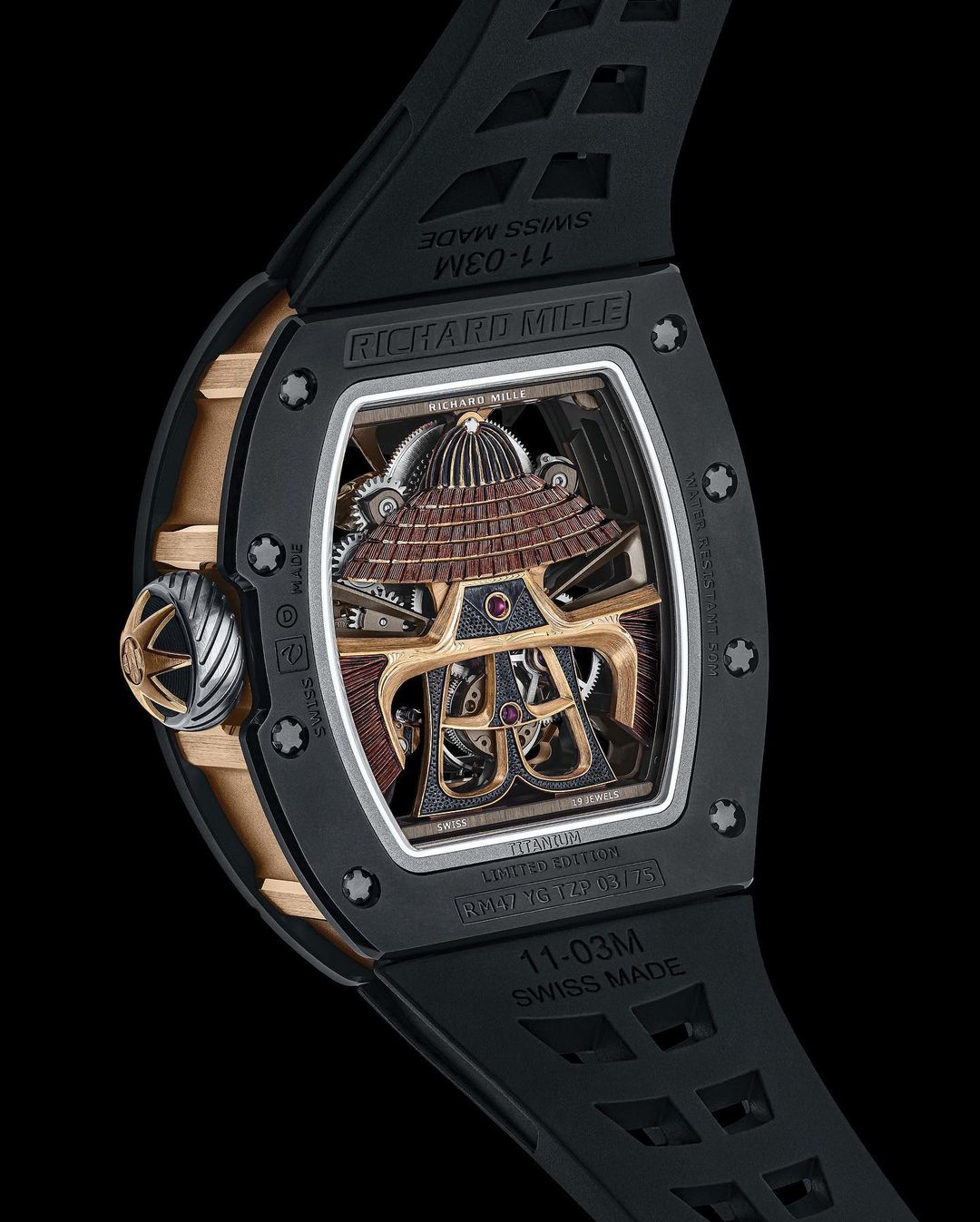完美樹立「武士道」權威！Richard Mille RM 47 陀飛輪絕美現身