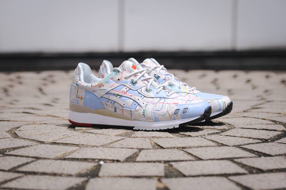 COOL 開箱｜去東京、紐約再也不用看地圖？atmos x ASICS GEL-LYTE III SUBWAY PACK 實鞋近賞，人氣組合再掀聯名話題！