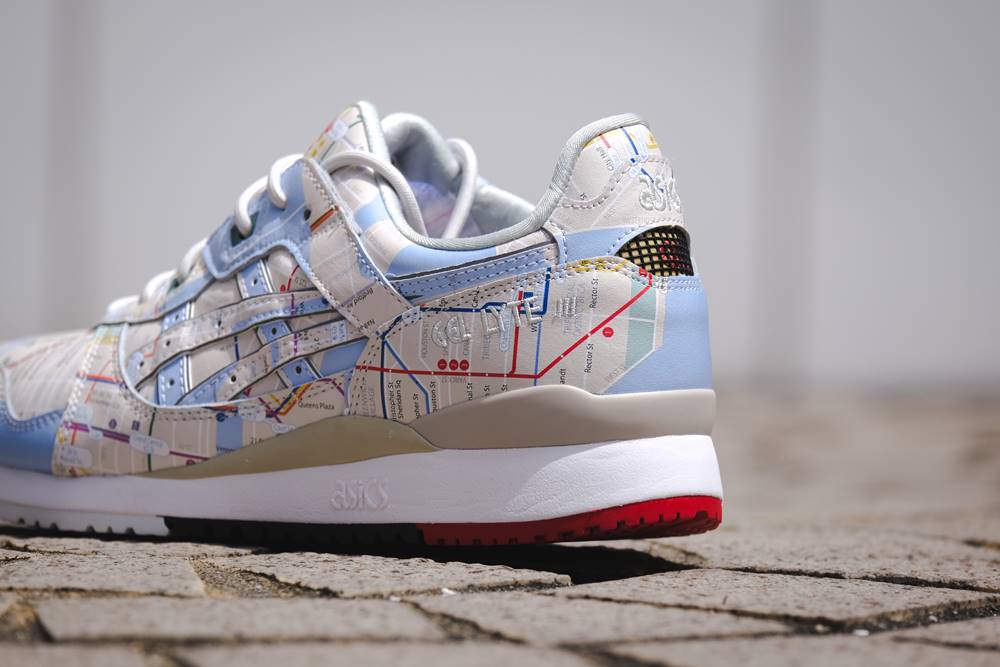 COOL 開箱｜去東京、紐約再也不用看地圖？atmos x ASICS GEL-LYTE III SUBWAY PACK 實鞋近賞，人氣組合再掀聯名話題！