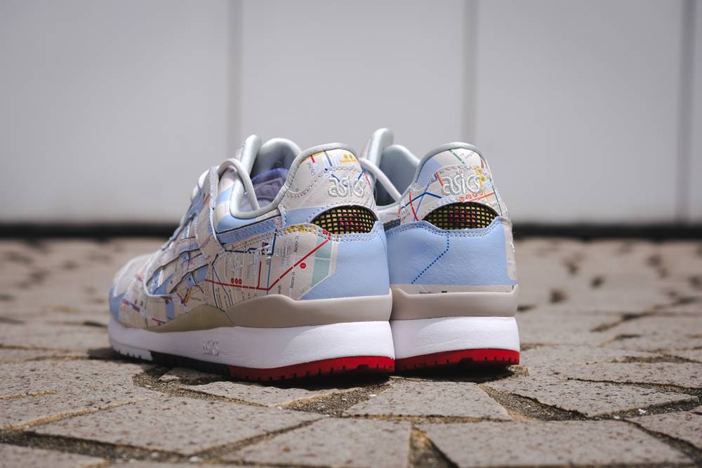 COOL 開箱｜去東京、紐約再也不用看地圖？atmos x ASICS GEL-LYTE III SUBWAY PACK 實鞋近賞，人氣組合再掀聯名話題！