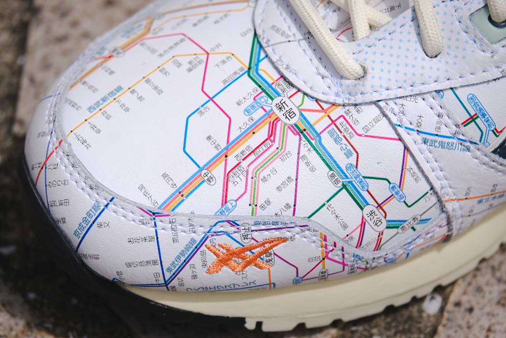 COOL 開箱｜去東京、紐約再也不用看地圖？atmos x ASICS GEL-LYTE III SUBWAY PACK 實鞋近賞，人氣組合再掀聯名話題！