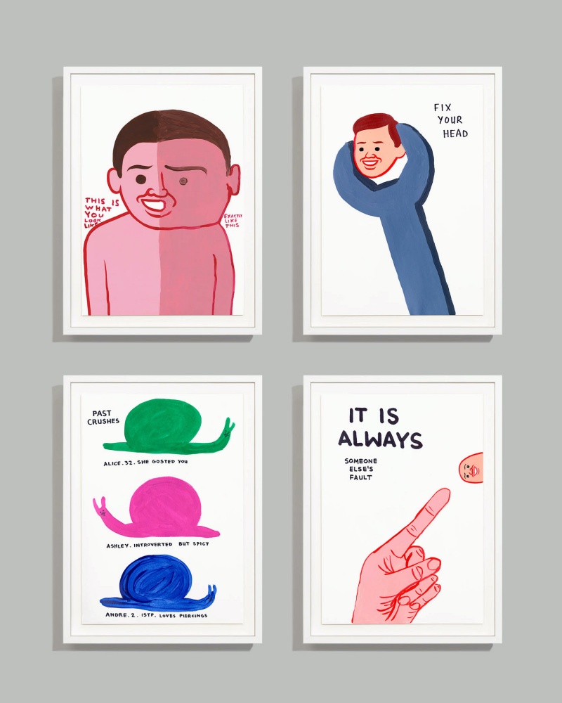 兩大插畫大師一次收藏！ David Shrigley x JOAN CORNELLÀ 限量聯名絹印版畫開放抽選購買！