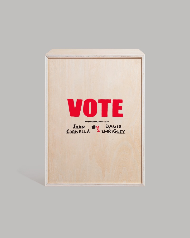 兩大插畫大師一次收藏！ David Shrigley x JOAN CORNELLÀ 限量聯名絹印版畫開放抽選購買！