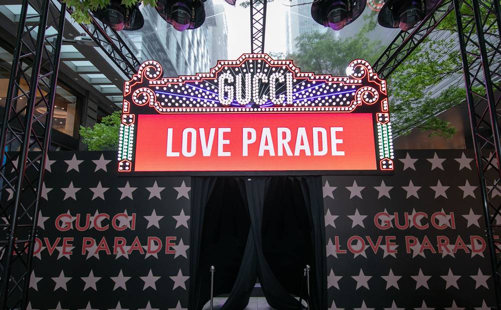 眾星齊聚星光大道！Gucci Love Parade 系列華麗登場，體現奢華極緻的時尚大秀！