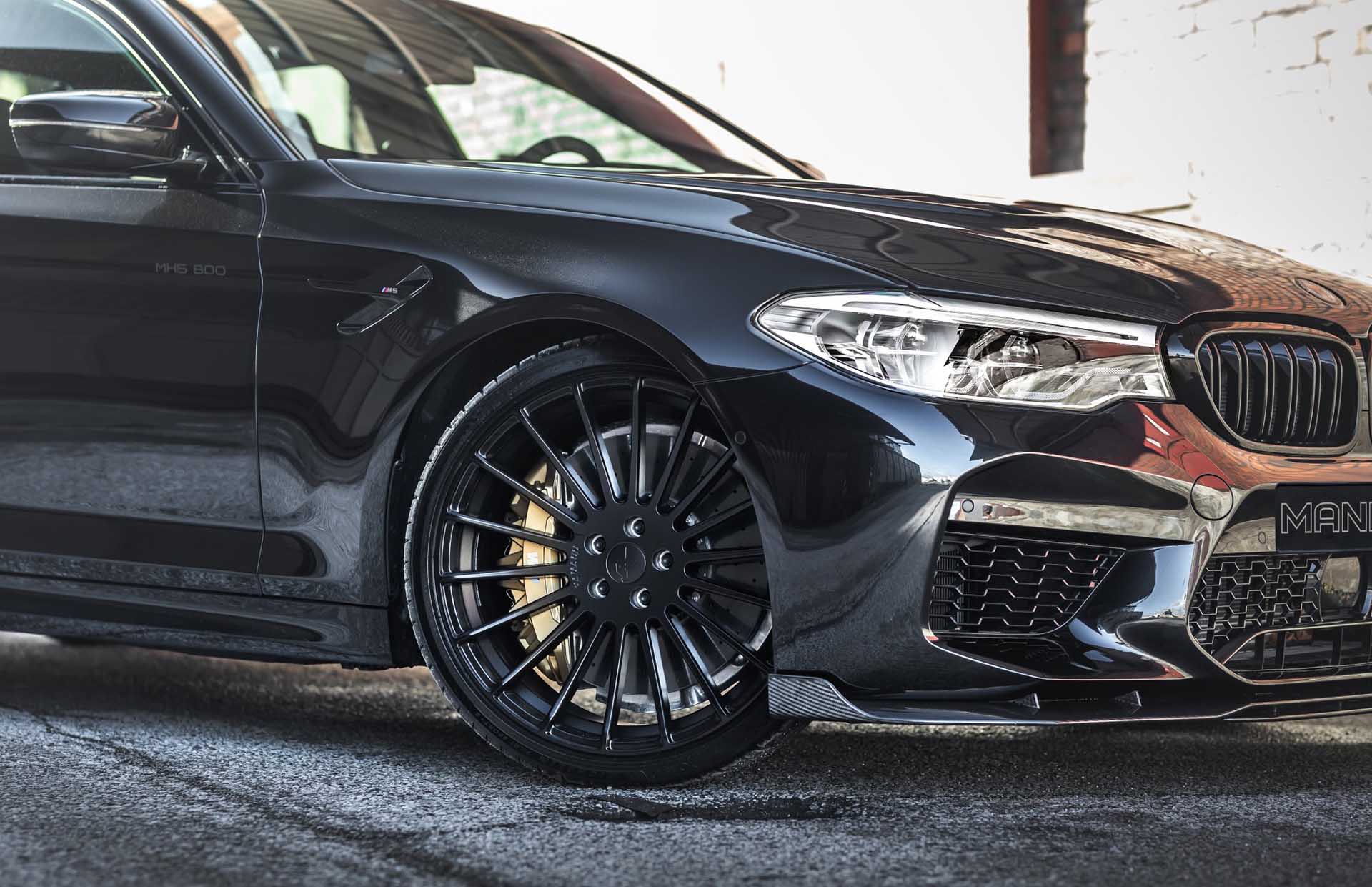 誰說一定要黑金？Manhart MH5 800 BLACK EDITION 素黑式樣低調的很！