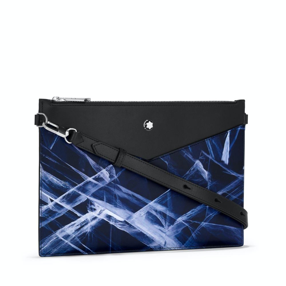 白朗峰絕美冰川注入！萬寶龍推出大師傑作精選系列 G lacier 皮件，展現冒險家無畏精神！