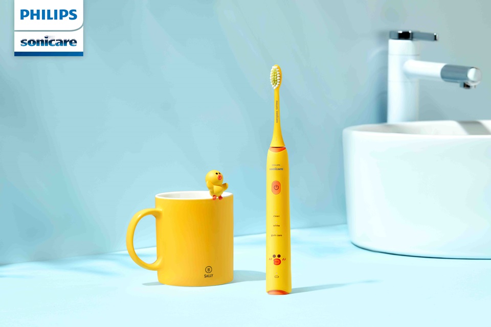 2022 最強聯「萌」幫手！飛利浦 Sonicare x LINE Friends 莎莉聯名音波電動牙刷療癒出場！網：可愛到融化