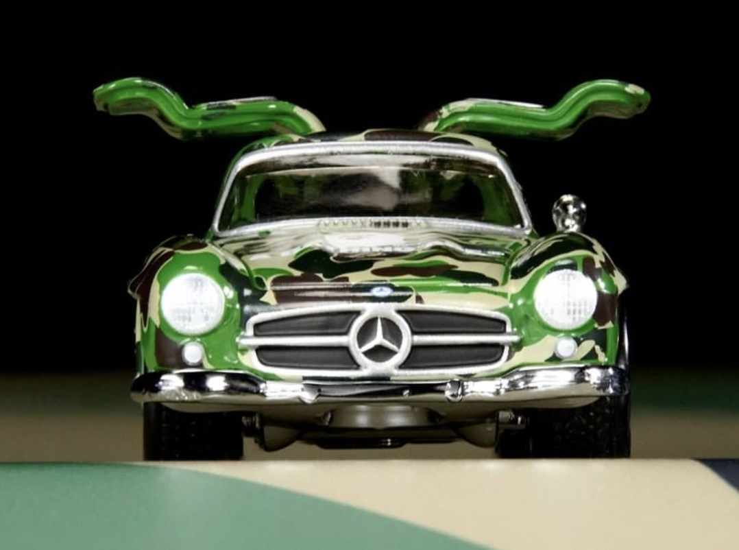 這是你要的吧？BAPE x Hot Wheels 推 1:64 限量模型車，細節滿點猿人迷必敗！