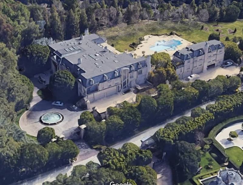 丹佐華盛頓還有位在 Beverly Park 的法國莊園豪宅。（圖取自 urbansplatter）