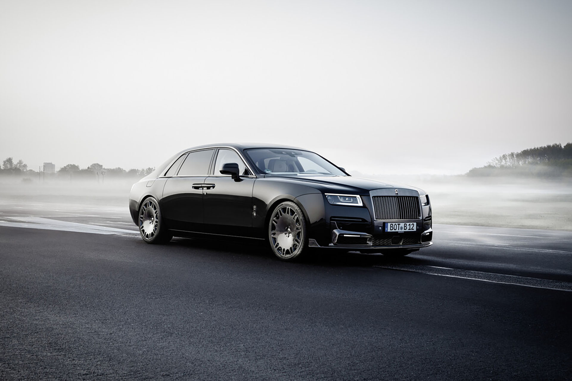 不變的低調改！Brabus 新系列登場，讓 Rolls-Royce Ghost 坐擁超強動力