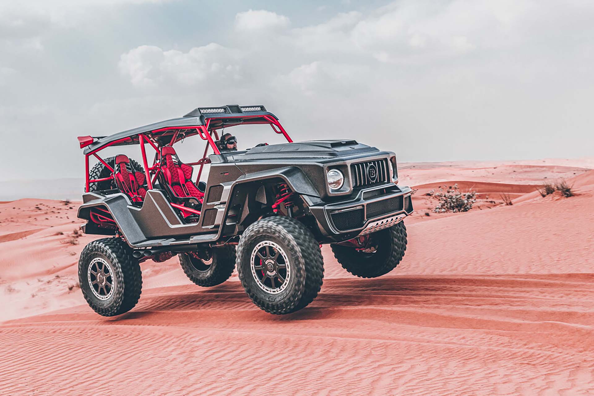 G Car 終極狂想！Brabus 推出 900 Crawler 越野超跑，全球限量 15 台