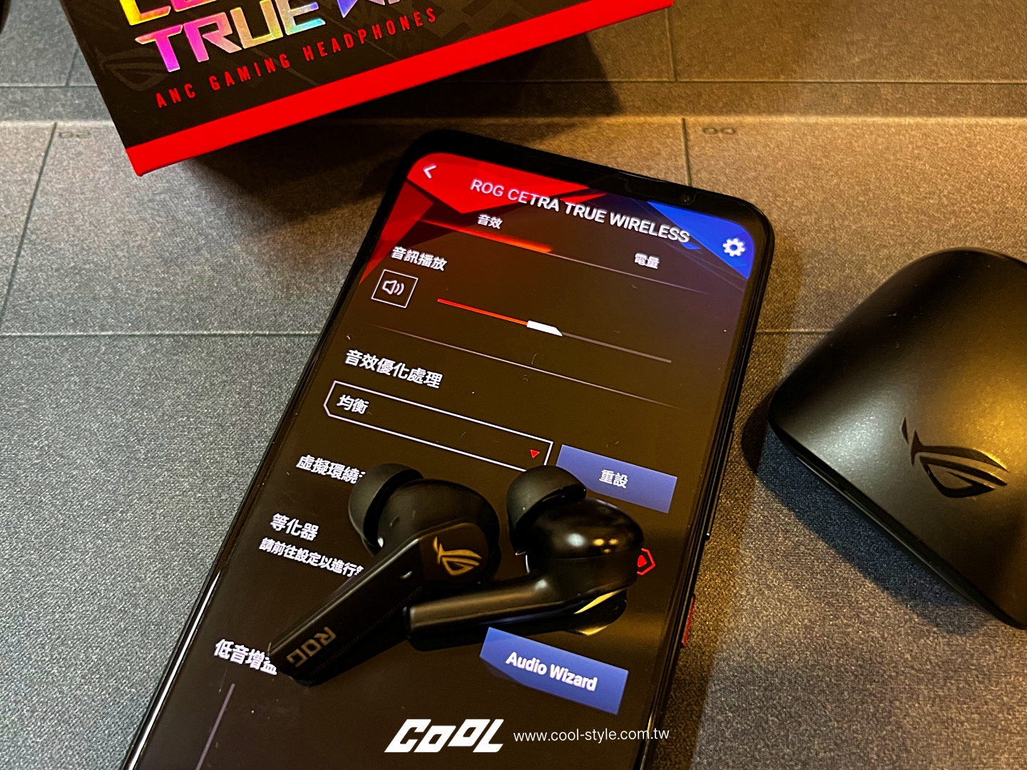 ROG 首款真無線藍牙耳機 Cetra True Wireless 開箱試玩