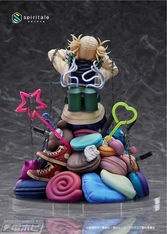 邪魅一笑！《我的英雄學院》渡我被身子 1：7 比例塗裝 兼具色氣與可愛於一身的病嬌 JK