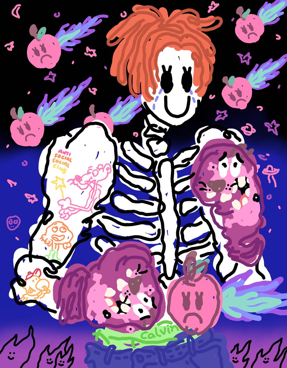 惡犬咬「倒勾」諷刺炒鞋亂象！帶你認識 22 歲台灣新銳藝術家朱晨維，以潮流風格席捲藝術界！