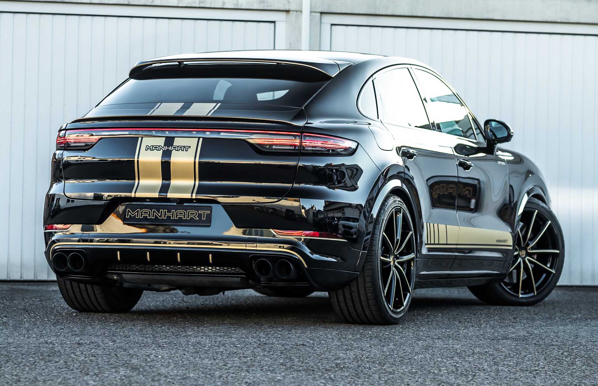 Manhart 推出 Porsche Cayenne Turbo Coupe 改裝範本，CRT 800 德國火箭來著