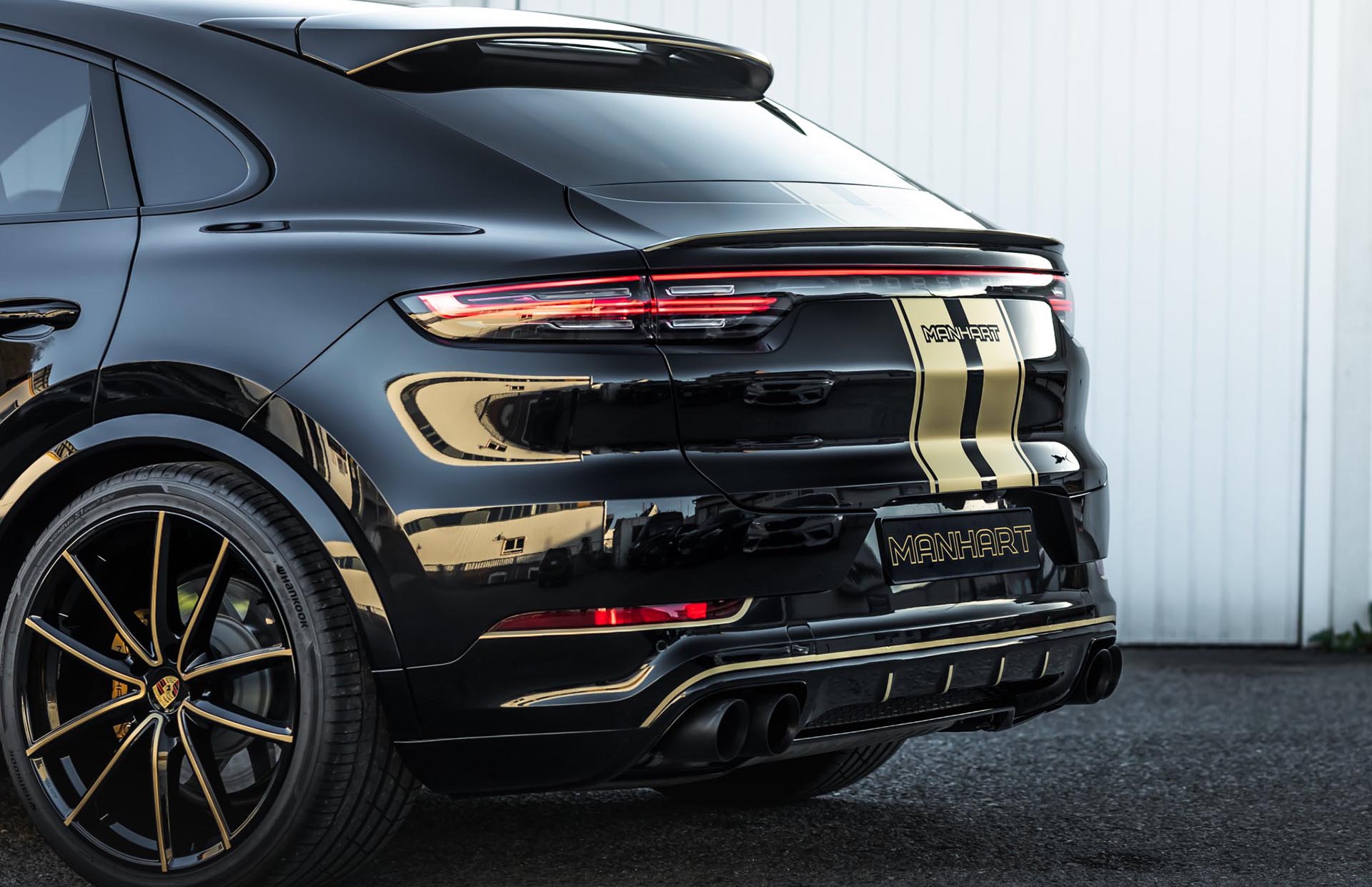 Manhart 推出 Porsche Cayenne Turbo Coupe 改裝範本，CRT 800 德國火箭來著
