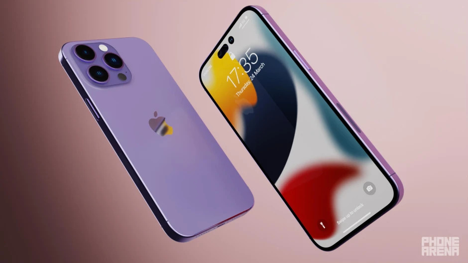 iPhone 14 Pro新色漸層紫？