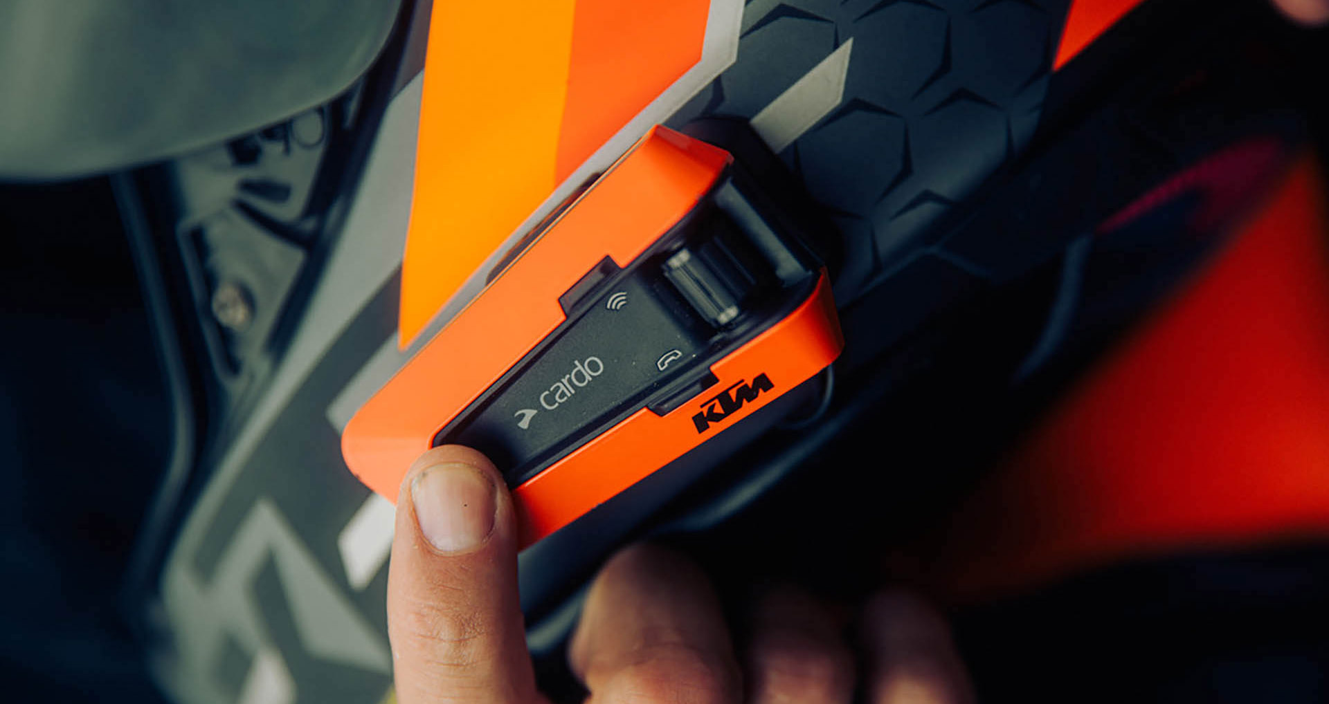 KTM × Cardo PACKTALK Edge