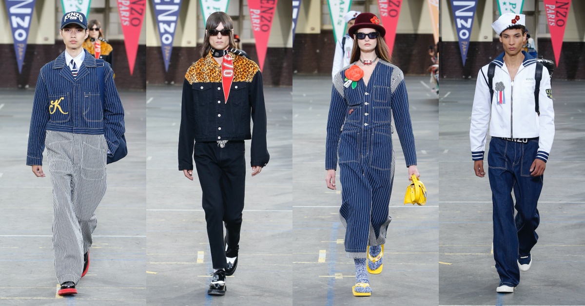 探索日本時尚最精彩的 80 年代！藝術總監 NIGO 呈現 － KENZO 2023 春夏時裝秀