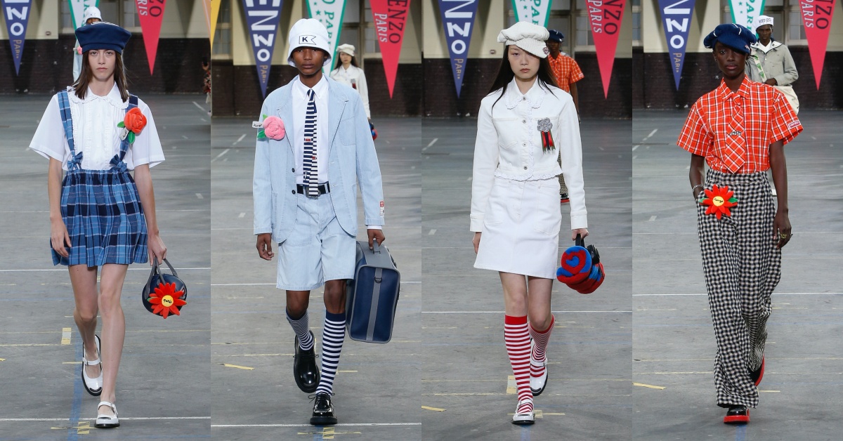 探索日本時尚最精彩的 80 年代！藝術總監 NIGO 呈現 － KENZO 2023 春夏時裝秀