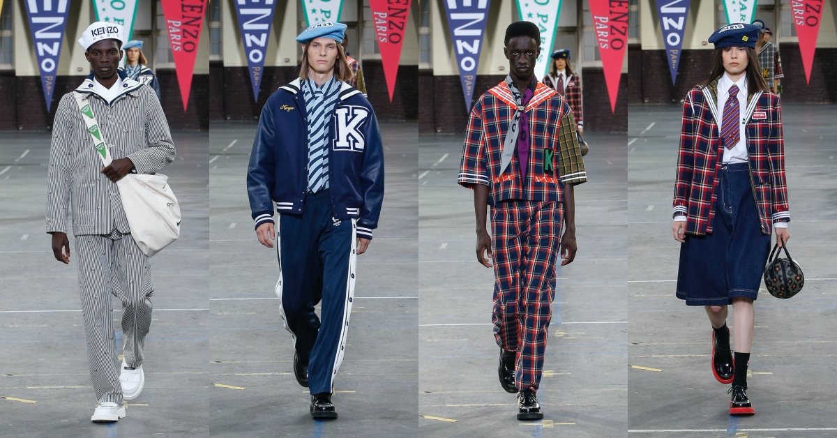 探索日本時尚最精彩的 80 年代！藝術總監 NIGO 呈現 － KENZO 2023 春夏時裝秀