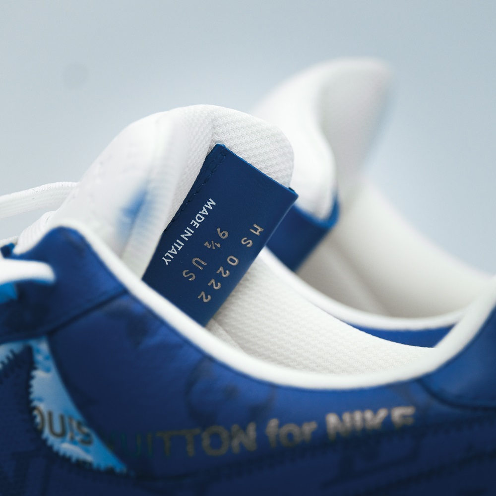 Louis Vuitton x Nike Air Force 1 從諜照圖再到實鞋美照