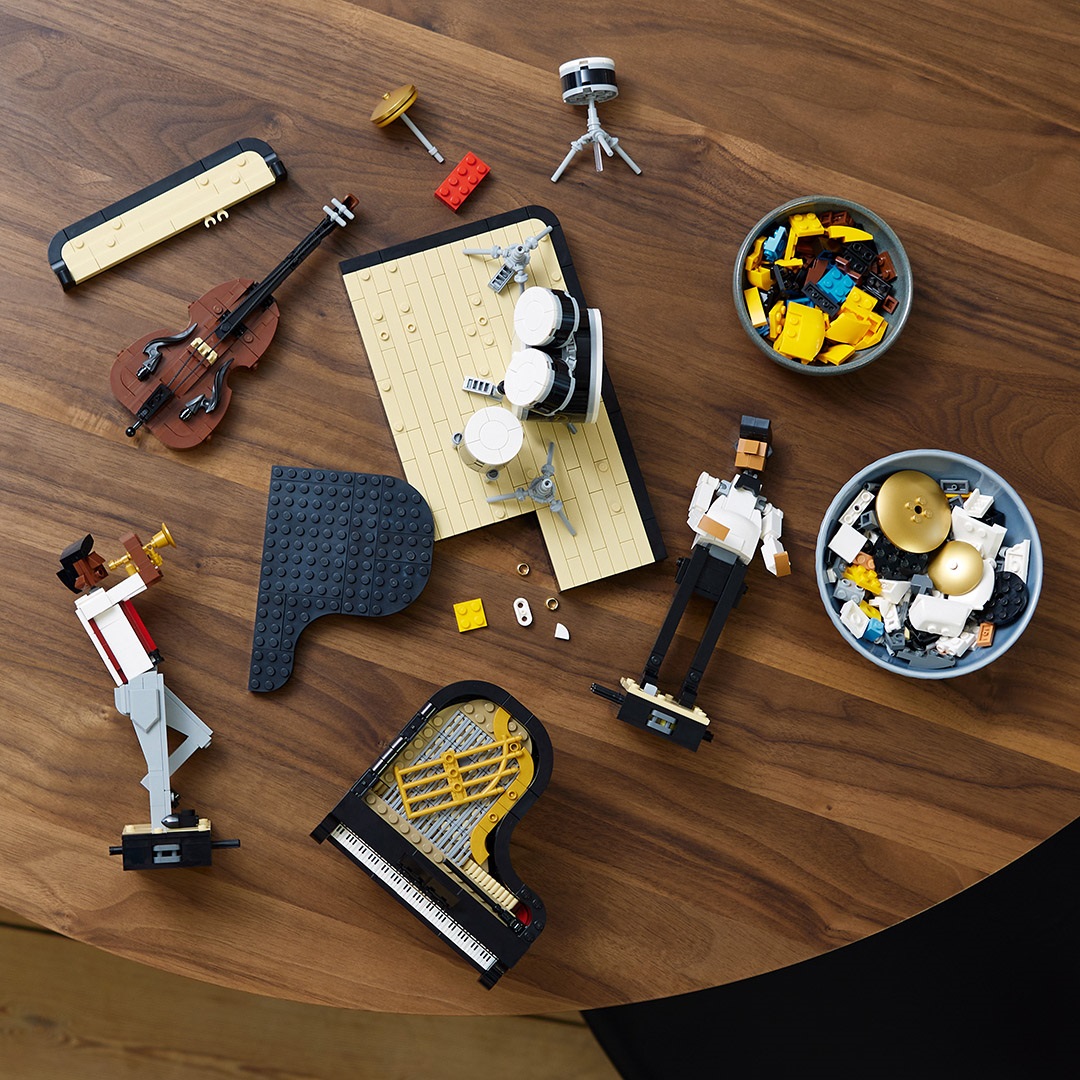夏日爵士饗宴在樂高！LEGO Ideas 新作《爵士四重奏》出自首位台灣樂高®玩家投稿作品