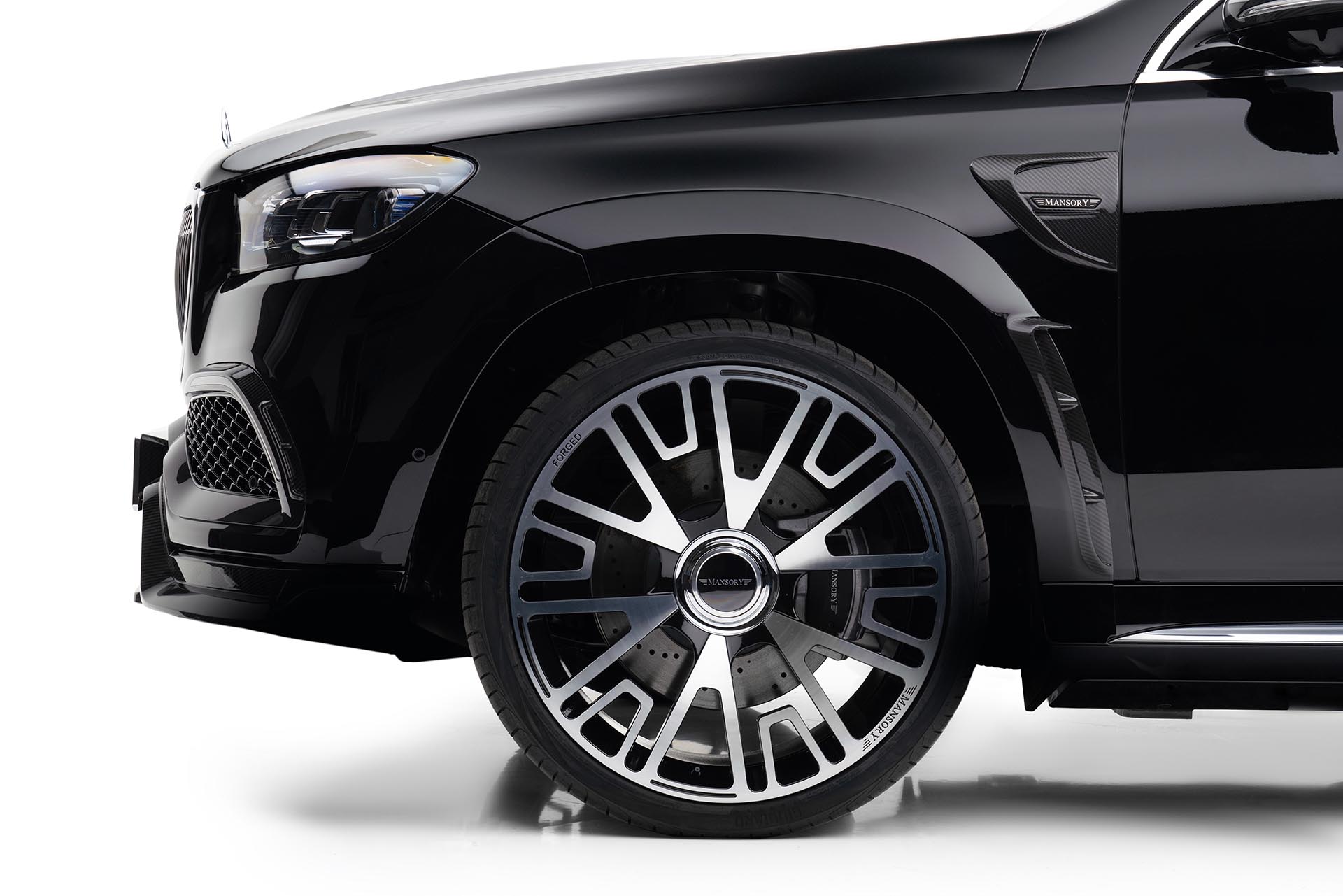 戴牙套也太過分了吧？Mansory 演示 Mercedes-Maybach GLS 改裝版本