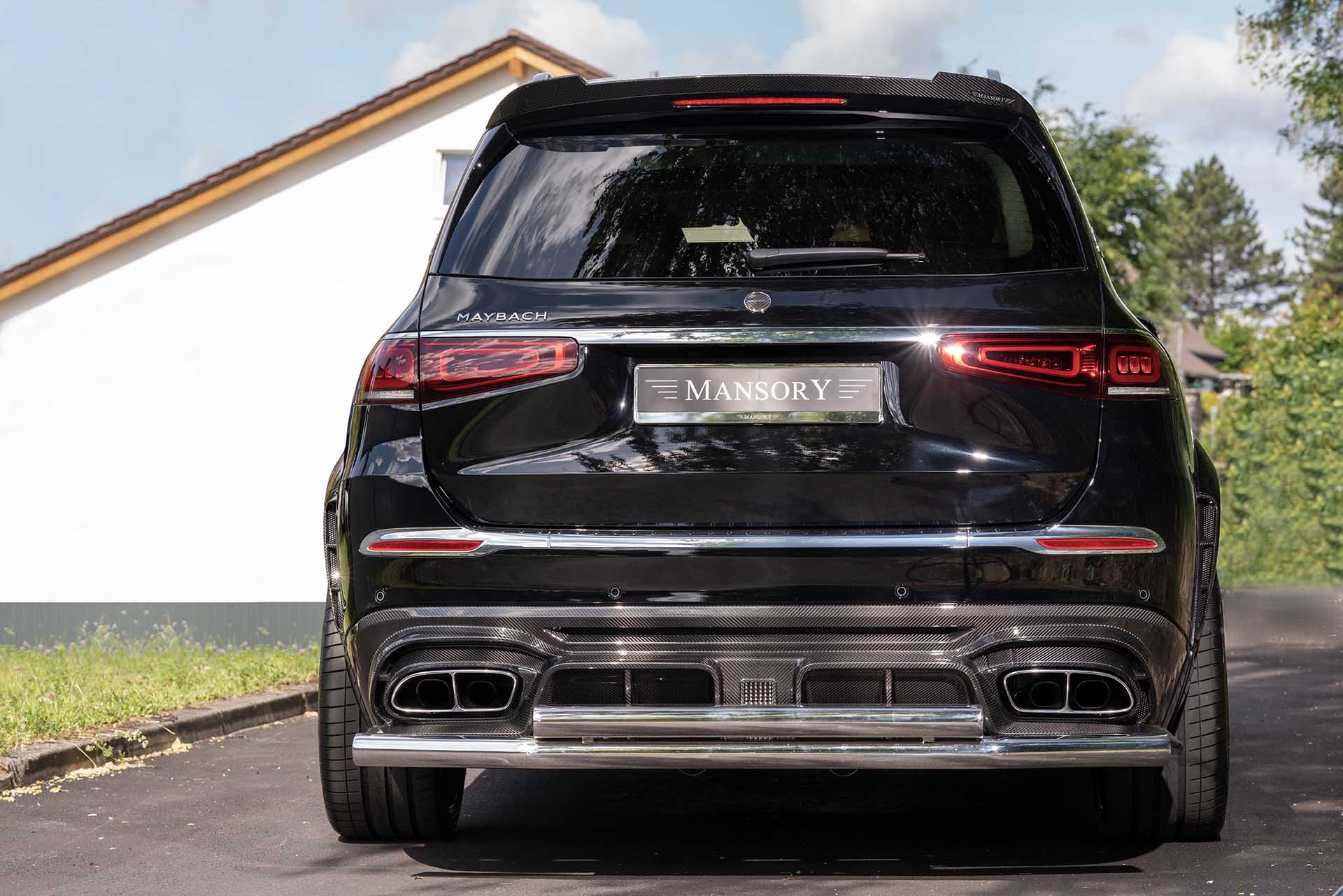 戴牙套也太過分了吧？Mansory 演示 Mercedes-Maybach GLS 改裝版本