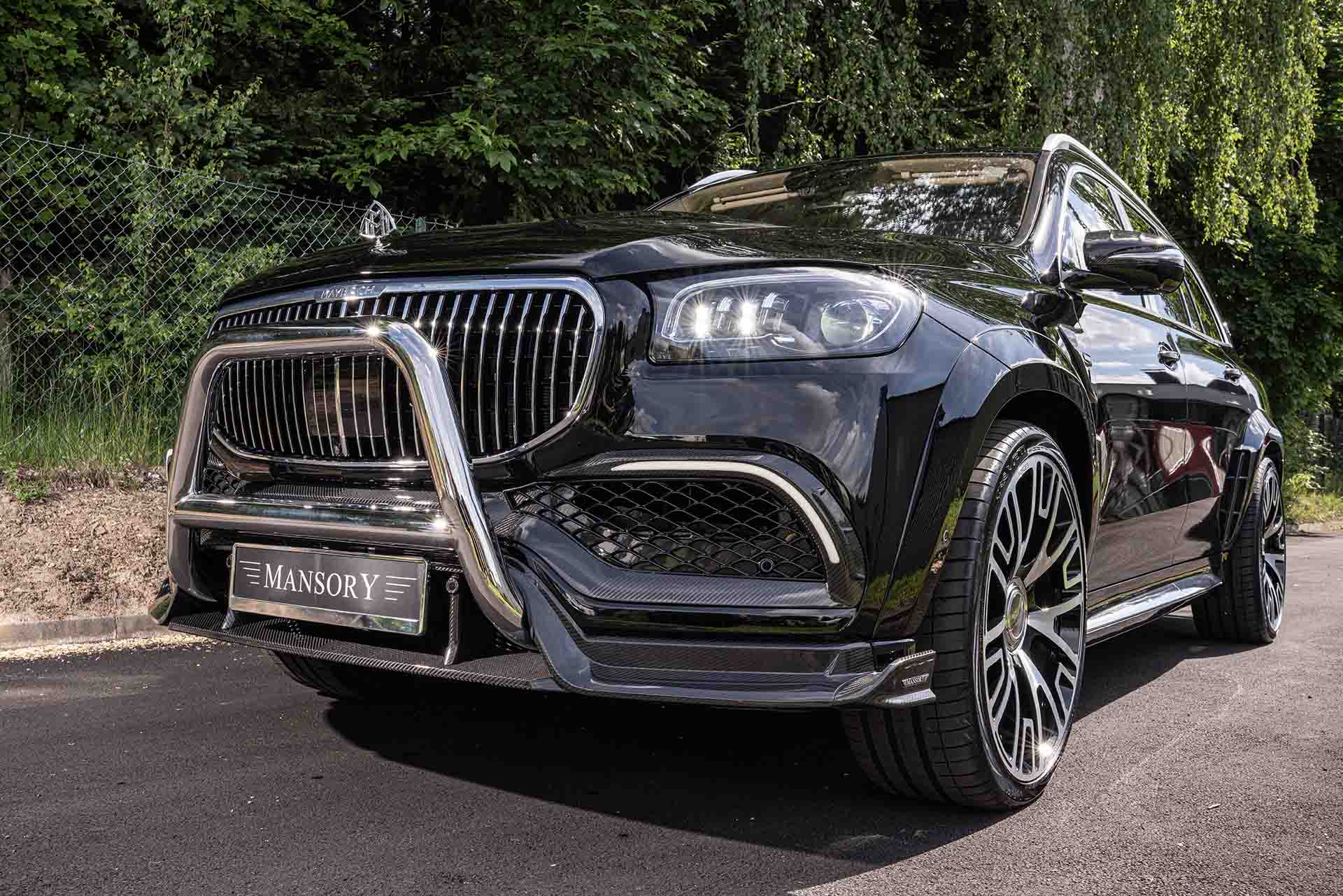 戴牙套也太過分了吧？Mansory 演示 Mercedes-Maybach GLS 改裝版本