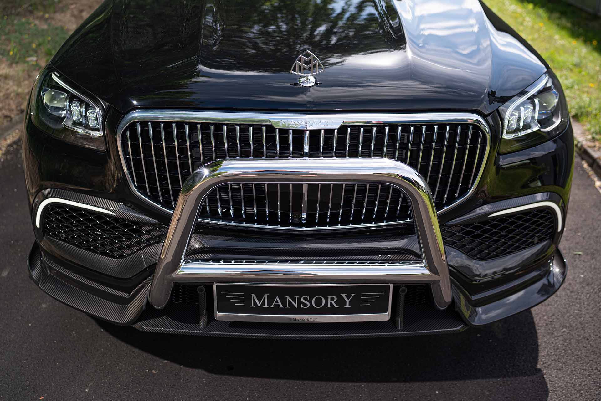 戴牙套也太過分了吧？Mansory 演示 Mercedes-Maybach GLS 改裝版本