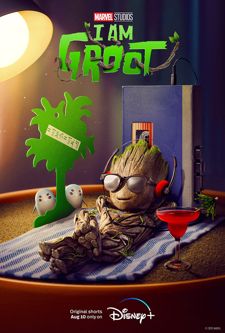 動畫影集《I Am Groot》（格魯特）海報