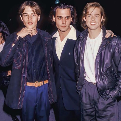 好萊塢九零年代的三大金童強尼戴普、李奧納多迪卡皮歐與布萊德彼特
