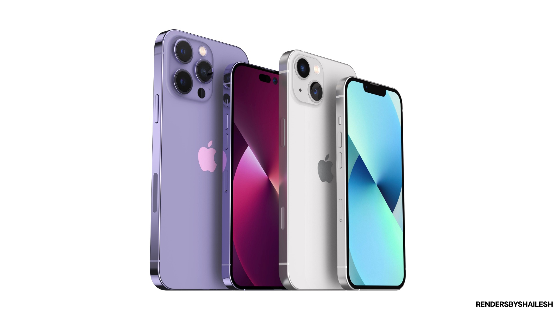 iPhone 14「莫蘭迪紫」渲染圖美呆了！