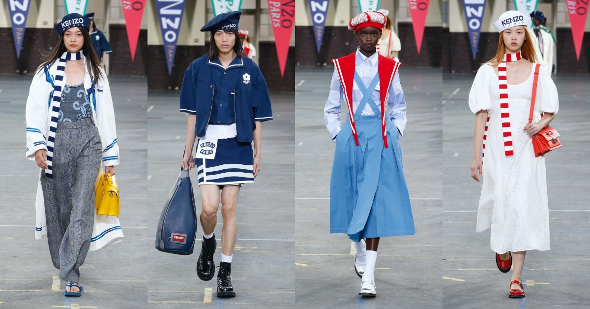 探索日本時尚最精彩的 80 年代！藝術總監 NIGO 呈現 － KENZO 2023 春夏時裝秀