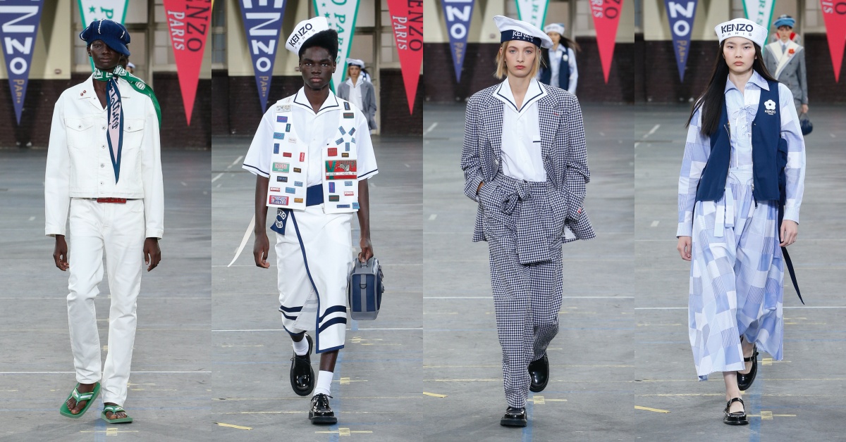 探索日本時尚最精彩的 80 年代！藝術總監 NIGO 呈現 － KENZO 2023 春夏時裝秀