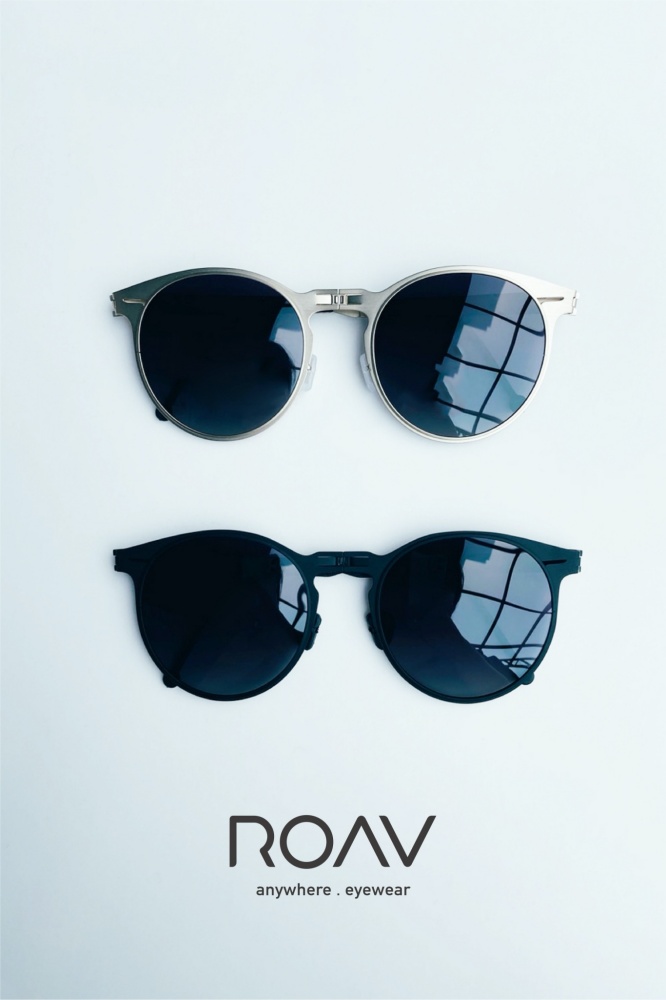 出門不帶包也能收納墨鏡！可折疊超輕薄 ROAV eyewear 攜手 Kiwi 李函打造機能時尚全新語彙