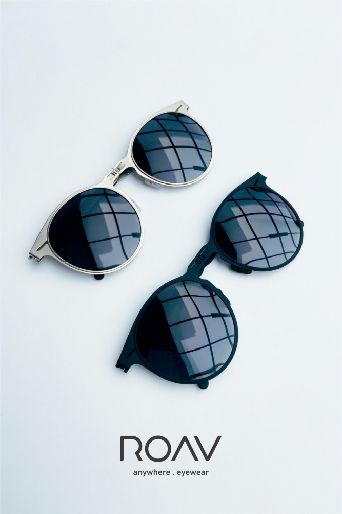 出門不帶包也能收納墨鏡！可折疊超輕薄 ROAV eyewear 攜手 Kiwi 李函打造機能時尚全新語彙