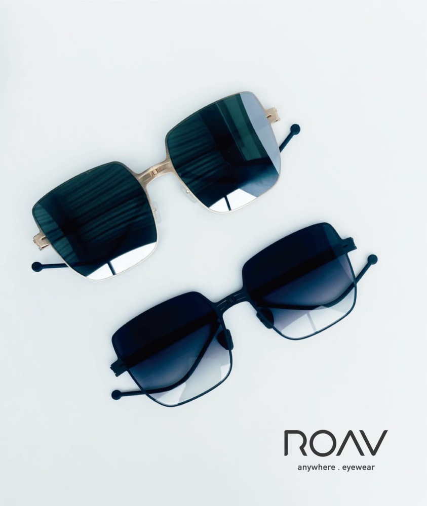 出門不帶包也能收納墨鏡！可折疊超輕薄 ROAV eyewear 攜手 Kiwi 李函打造機能時尚全新語彙