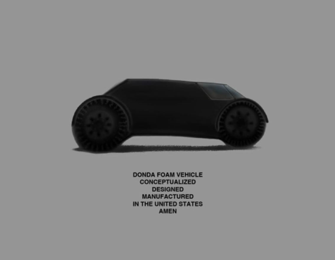 donda foam vehicle