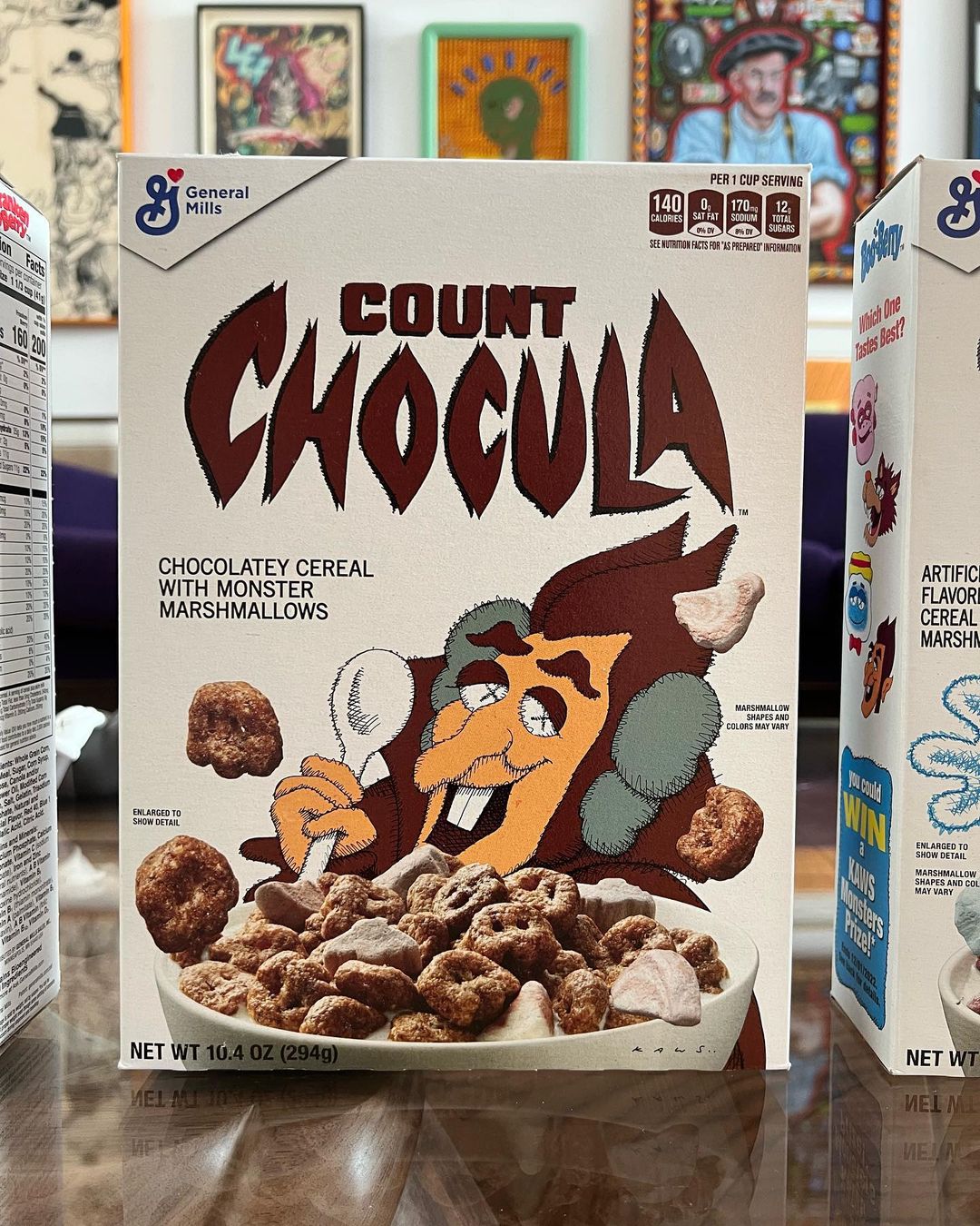 XX 加持更美味！KAWS x General Mills 聯名穀物麥片登場，吃了絕對「潮」級有活力！
