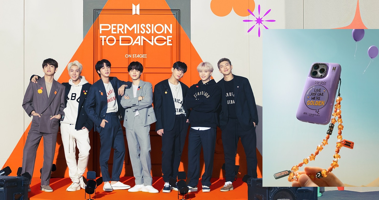CASETiFY x BTS《Permission to Dance》聯名系列