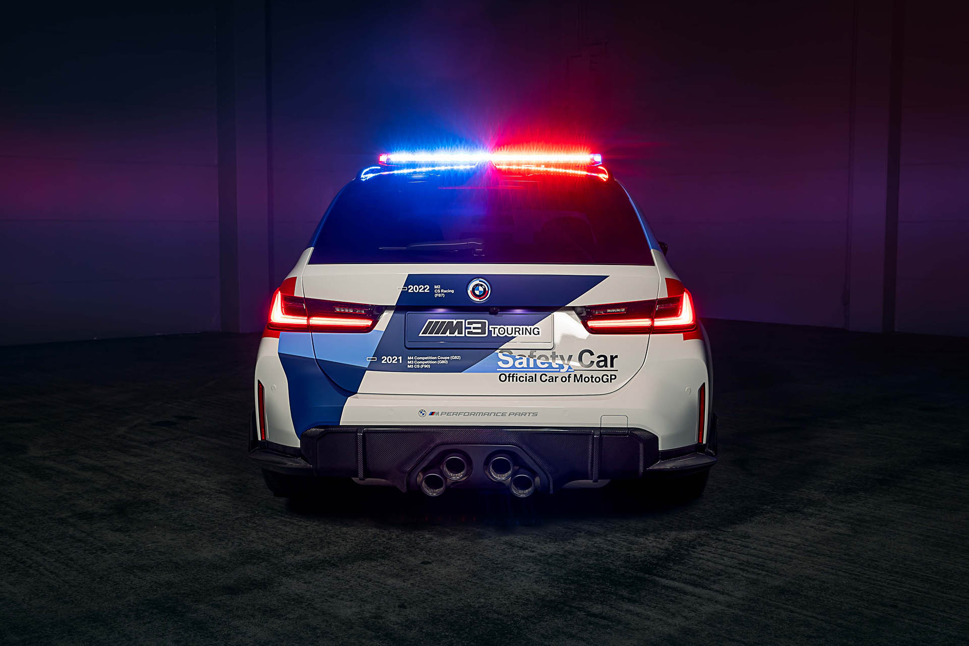 找到工作了？BMW M3 Touring 成為 MotoGP 安全車！