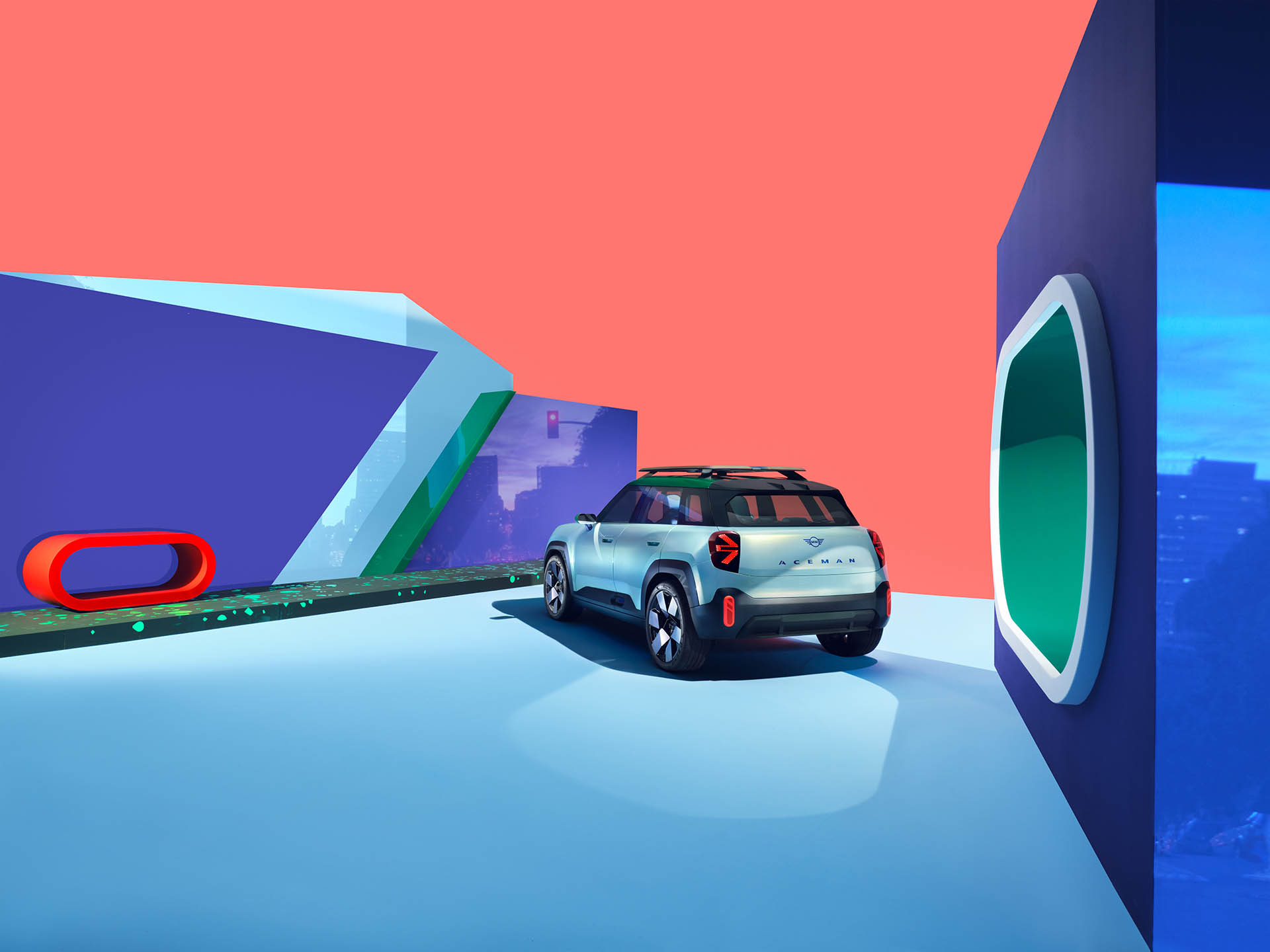 挑高的小可愛，MINI 發表 Concept Aceman 純電休旅概念車