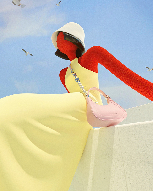 七夕情人節傳遞粉嫩愛意！CHARLES & KEITH 浪漫呈獻「愛心珍珠鍊包禮盒」