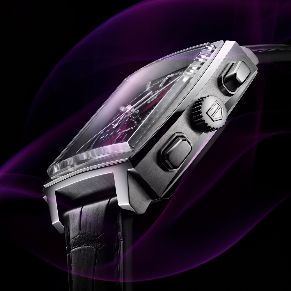 TAG Heuer 泰格豪雅限量「紫面」登台！姚元浩完美詮釋 Monaco 百搭風格！