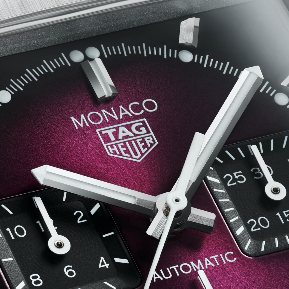 TAG Heuer 泰格豪雅限量「紫面」登台！姚元浩完美詮釋 Monaco 百搭風格！