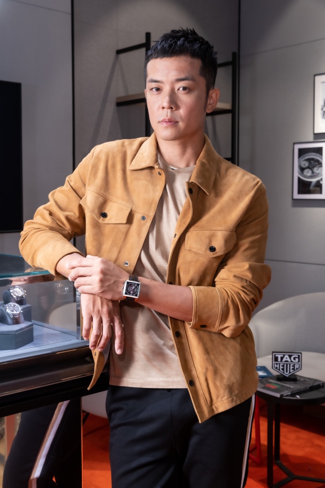 TAG Heuer 泰格豪雅限量「紫面」登台！姚元浩完美詮釋 Monaco 百搭風格！