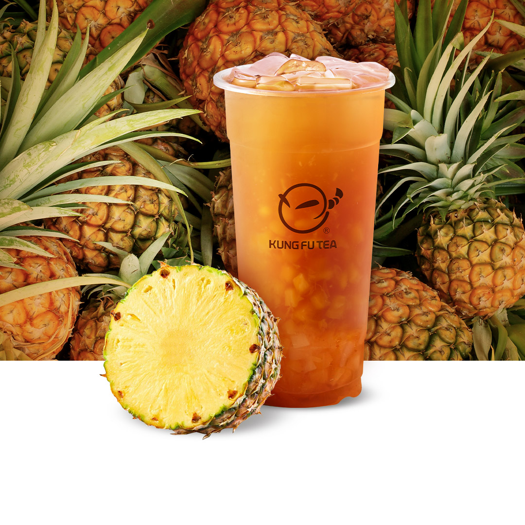 天選之人是你嗎？免費喝 KUNG FU TEA 功夫茶新品「金鑽鳳梨冰茶」！今夏給你金旺好運氣！